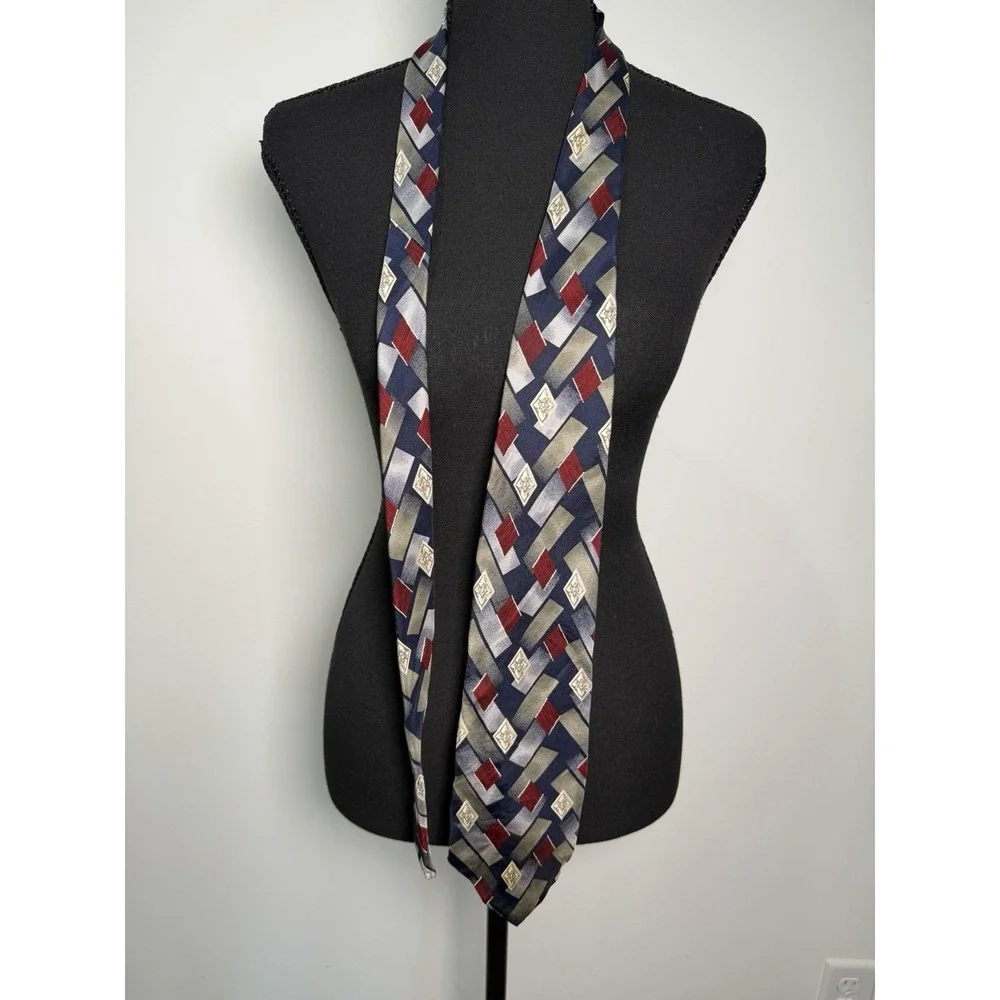 Pierre Cardin Men's Tie‎ Abstract Multicolor City Classy Preppy